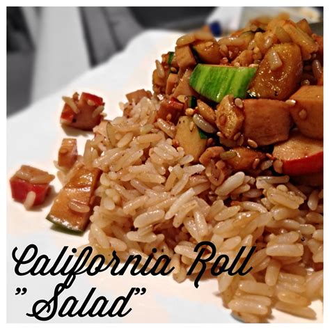 California Roll "Salad"