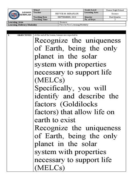 Goldilocks Planet | PDF | Earth | Atmosphere