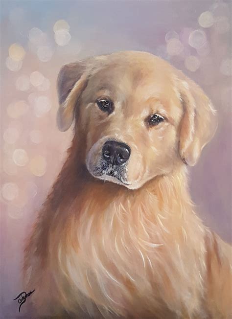 Custom Order Pet Portrait in Acrylic, Unique Painting of Your Pet ...