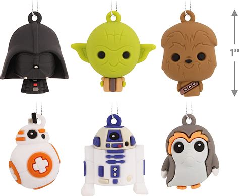 2023 Star Wars set of 6 Miniature Hallmark Ornaments - Hooked on ...