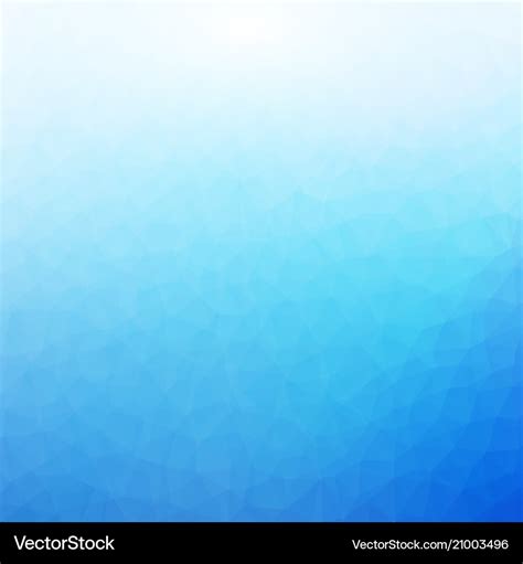 Blue and white polygonal mosaic background Vector Image