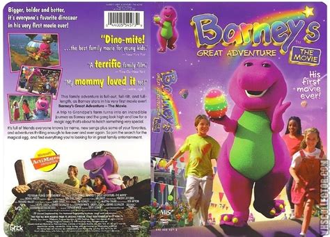 Barney Gerat Adventure Vhs