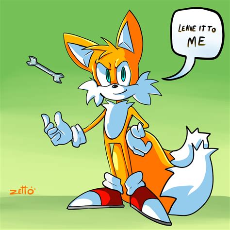 Tails 'Miles' Prower Fan Art by zettocobaart99 on DeviantArt