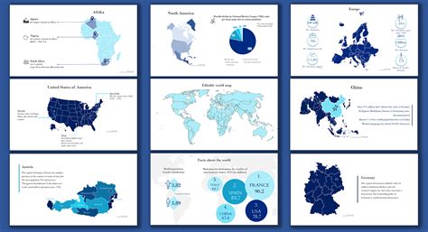 Editable World Map Templates For Powerpoint - Riset