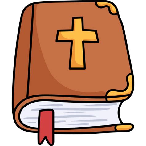 Bible Hand Drawn Color icon