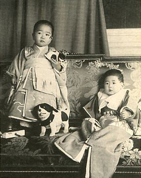 Japanese Imperial family's antique photograph. Kitashirakawanomiya ...