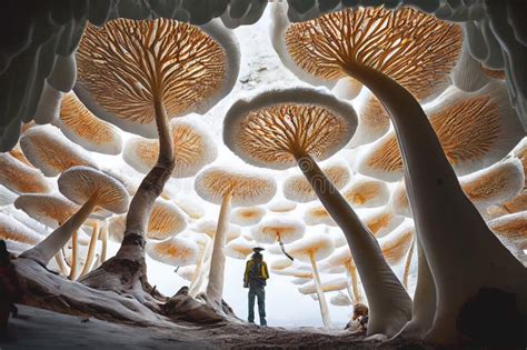 Mycelium network stock image. Image of screenshot, formation - 270298241