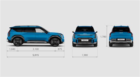 The Kia EV9 specifications | Kia Ireland