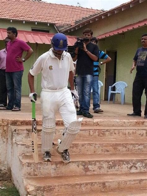 Rahul Dravid came out of retirement to play a match at HAL sports ...