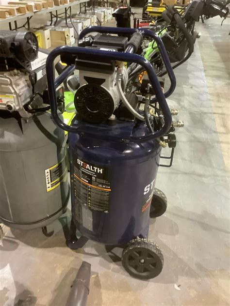 STEALTH SILENT AIR COMPRESSOR 150PSI MODEL 3332047B 20 GALLON 1.5HP