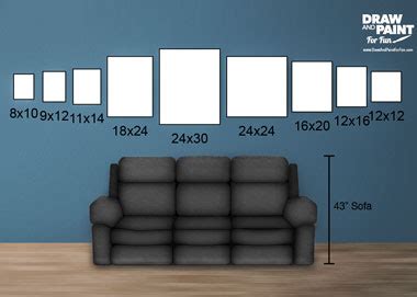 The 9 Most Common Canvas Sizes and Why You Should Use Them - Draw and ...