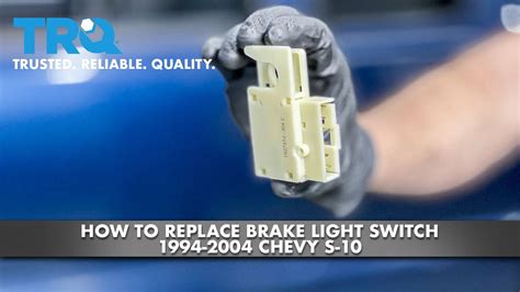 How To Replace The Brake Light Switch