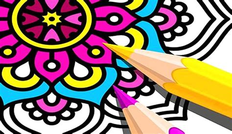 Mandala Coloring Book 2021 - free online game : Hypercasual : INFOX Games