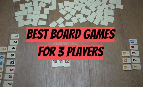 Top 5 Best Board Games for 3 Players [2021 Review]