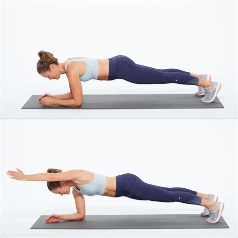 Elbow Plank With Reach | Try This 3-Minute Plank Series From a ...