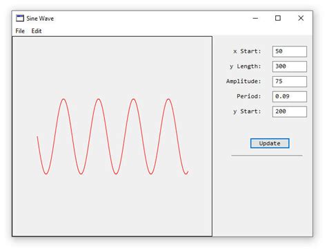 Make a Sine Wave