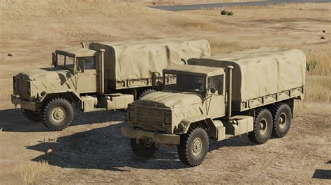 Desert Liveries for M939 Heavy Truck and HEMTT Tanker