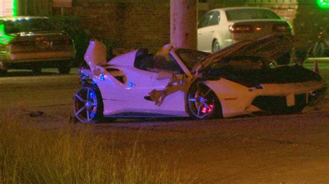 Watch: Boxer Errol Spence's Ferrari flips multiple times in Dallas ...