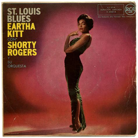 Eartha Kitt Con Shorty Rogers Y Su Orquesta – St. Louis Blues (1958 ...