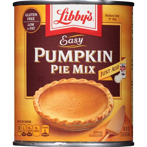 Amazon.com: Libby's Pumpkin Pie Mix, 30 Ounce: Prime Pantry