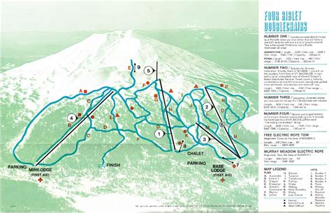 Mt. Bachelor Ski Map