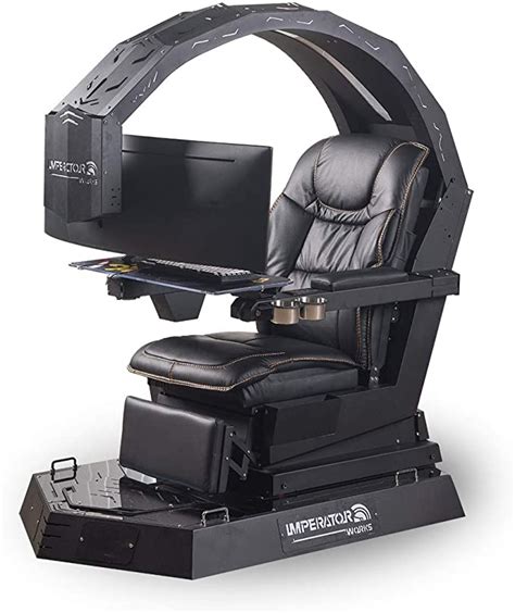 gaming chair with monitor and pc - Unexploded Webcast Photographic Exhibit