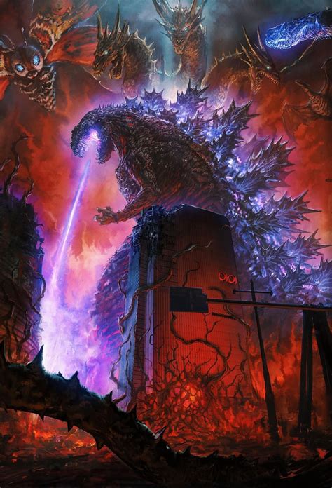 Godzilla 2022 Atomic Breath Wallpaper