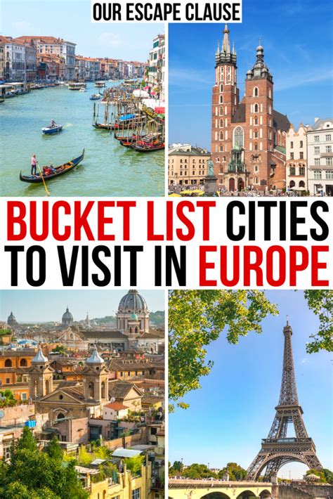 35 Best Cities to Visit in Europe (Bucket List for City Lovers!)