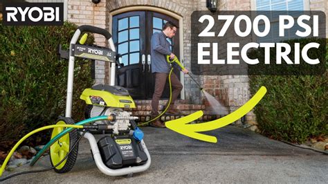 RYOBI 2700 PSI Electric Pressure Washer - YouTube