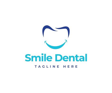 Smile Dental Logo Design. Dental Smile Logo Template. 10625898 Vector ...