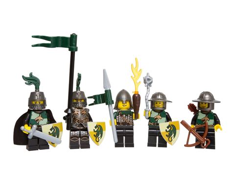 LEGO CASTLE ORIGINAL KINGDOMS DRAGON KNIGHTS ARMY MINIFIGS NEW KING ...