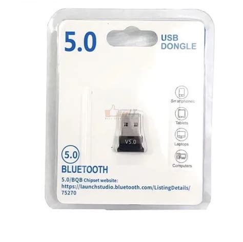 USB Dongle Bluetooth 5.0 Nano - USB Bluetooth Dongle Versi 5.0 Adapter ...