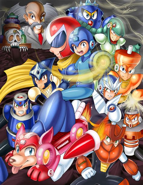 Mega Man 3 by yuureikun on DeviantArt