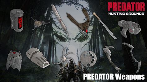 Predator: Hunting Grounds - Predator Weapons by RogDaizer on DeviantArt