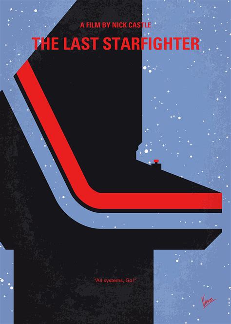 No999 My The Last Starfighter minimal movie poster Digital Art by ...