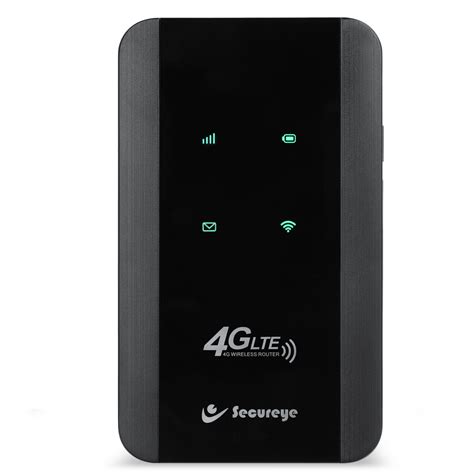 4G Wireless MiFi Router with standard sim slot | Secureye