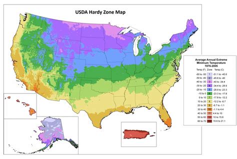 New USDA Zone Map