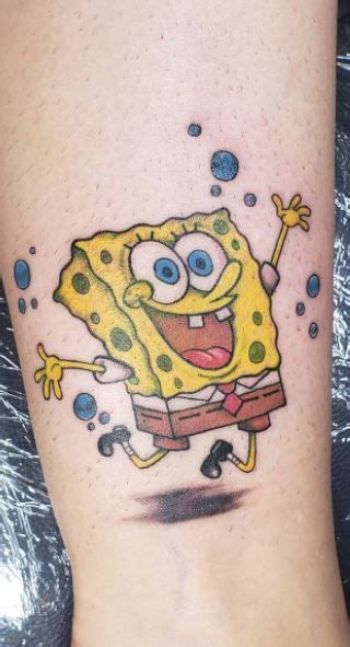 Small Spongebob Tattoos. - MELTBLOGS