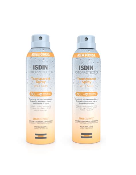 Isdin Fotoprotector Transparent SPF 50+ Wet Skin Spray 250ml