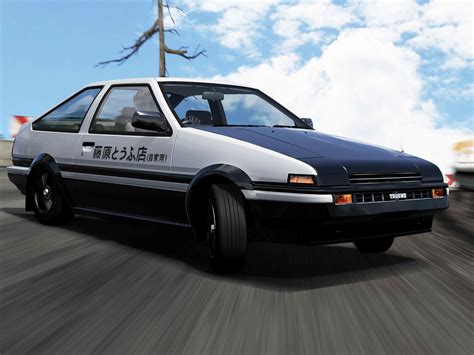 Toyota Ae86 Initial D Toyota Ae86 Trueno Initial D 3d Warehouse | Free ...