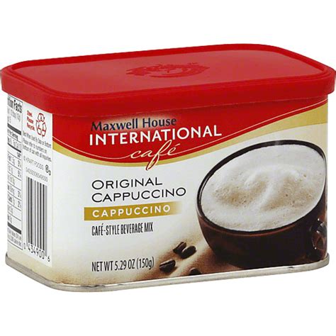 Maxwell House International Original Cappuccino Café-Style Beverage Mix ...