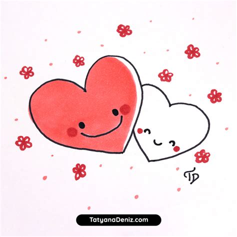 Valentine's Day Doodles: Quick and Easy Drawing Tutorial for Beginners