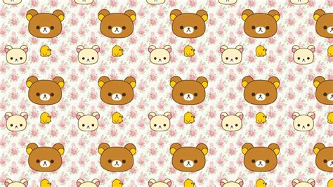 Rilakkuma background on We Heart It | リラックマ Rilakkuma | Pinterest ...