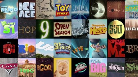 The 243 best animated movie title sequences of all time.