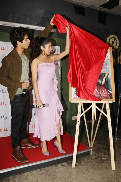 Janhvi Kapoor and Ishaan Khatter unveil cover of a magazine- The Etimes ...