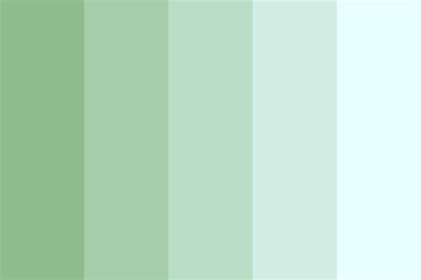 Sea green bubbles Color Palette