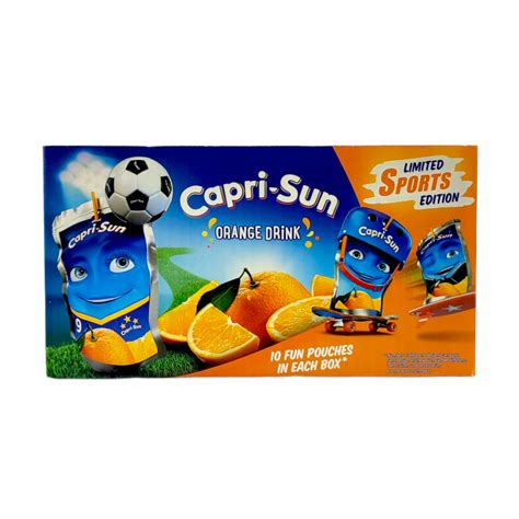 Capri-Sun Orange Drink Limited Sports Edition Juice 10Pcsx200ml – Shopifull