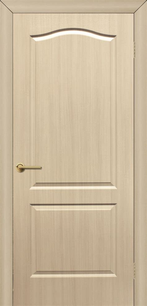 Beige masonite door