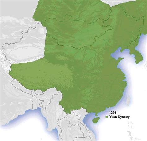 Picture Information: Yuan Dynasty Map