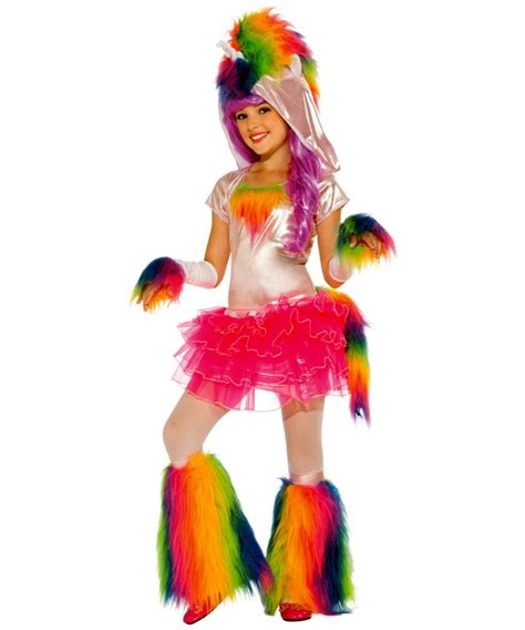 Rainbow Unicorn Kids Halloween Costume - Girls Costumes